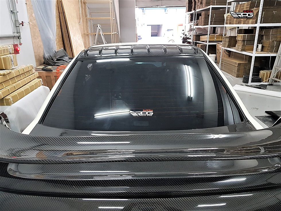 Thumbnail: GC8 RR RoadRage Honeycomb Roof Vortex Generator