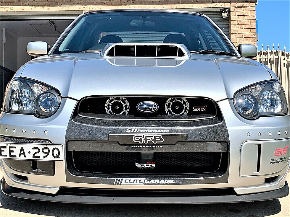 Thumbnail: Blobeye - Vacuum Carbon Bumper Foglight License Plate Holder Duct