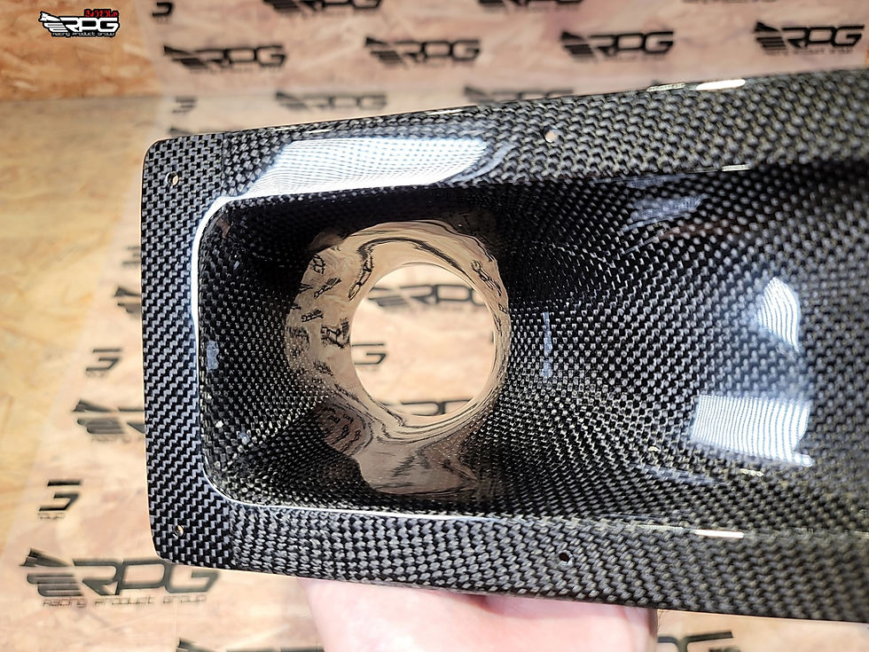 Thumbnail: [NEW] UNI TYPE-B Vacuum Carbon Air Duct
