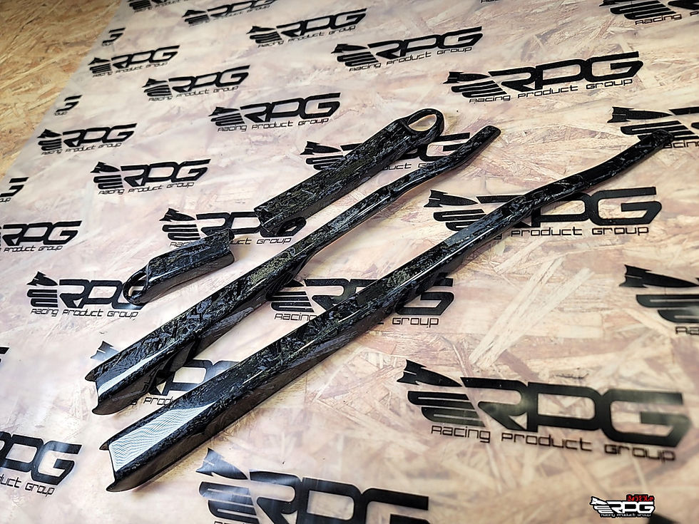 Thumbnail: [NEW] Supra A80 - 4 pcs Vacuum Forge Carbon Wiper Arm Covers