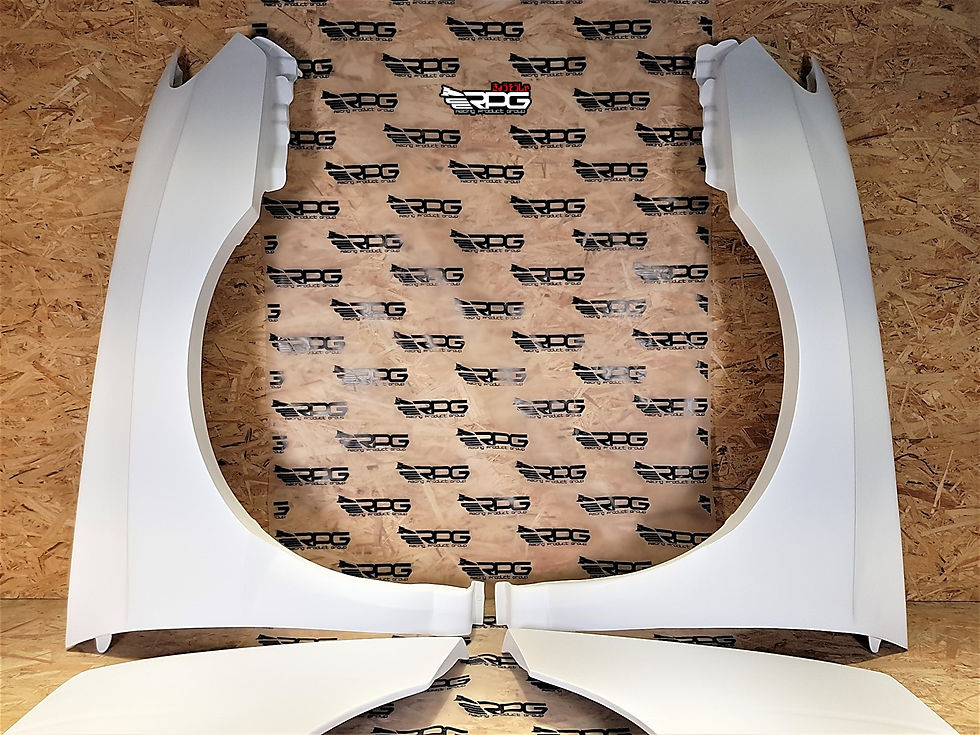 Thumbnail: WRC GDF Rally Vacuum Form Front Wide Fender Kit