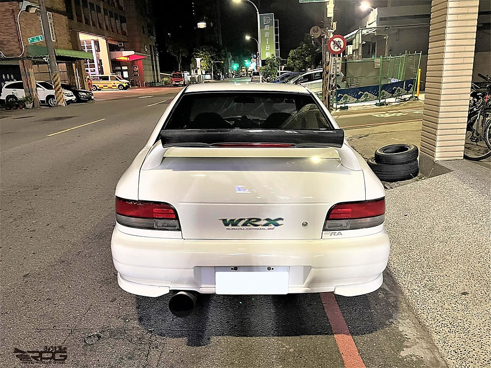 Thumbnail: MY95 V4 STi / USDM 2.5RS RoadRage RR Vacuum Carbon Gurney Flap