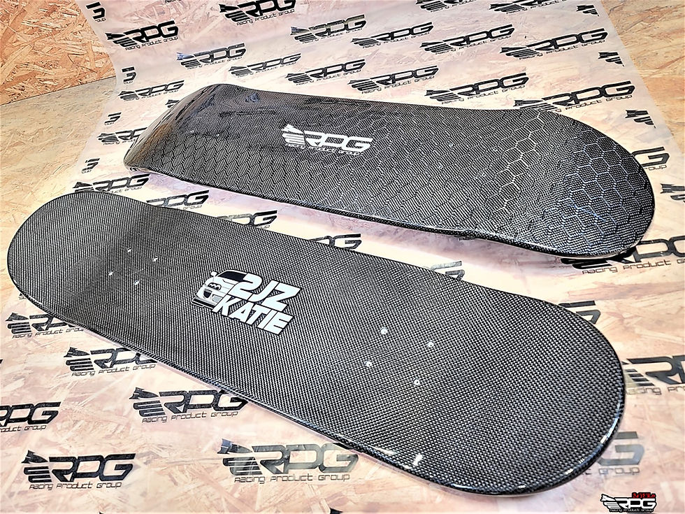Thumbnail: CARbon LiFeSTyLe SP Series - Custom LOGO Decor Display Carbon SkateBoard Deck