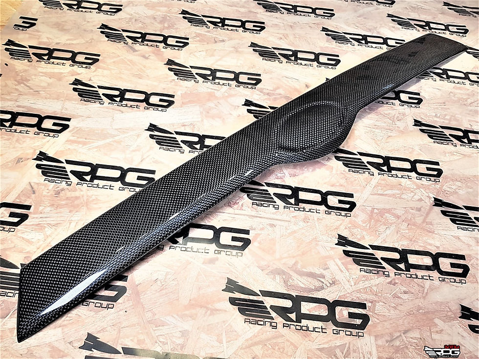 Thumbnail: GR HatchBack - Vacuum Carbon Hatch Garnish Logo Trim Piece Cover