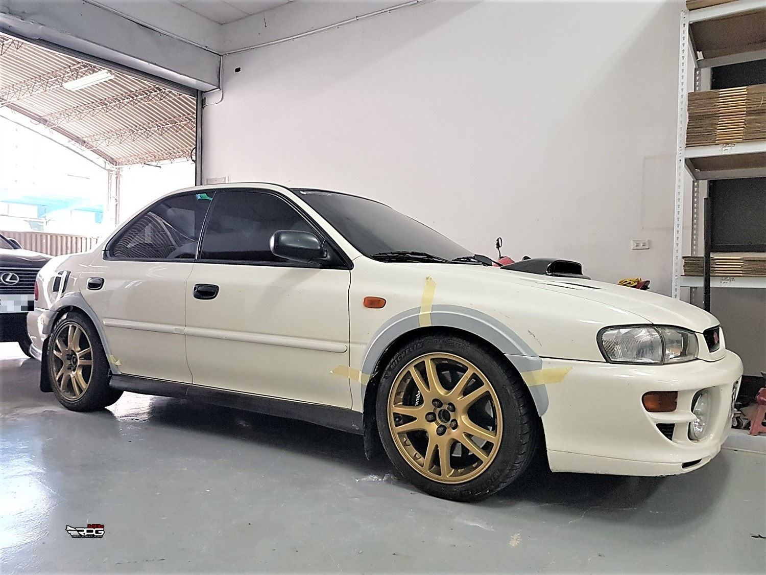 GC8 - SS Vacuum Form Fender Flares Wide Arch Kit