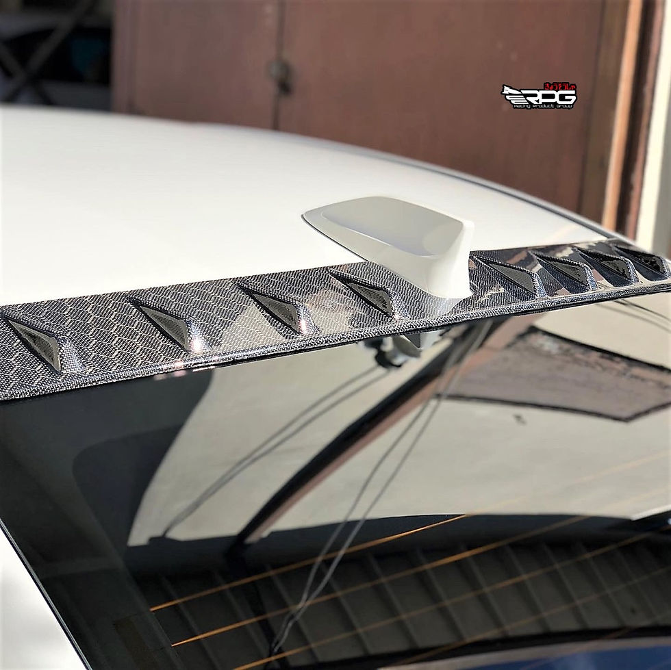 VA Vacuum Honeycomb Carbon Roof Vortex Generator | racingproductgroup