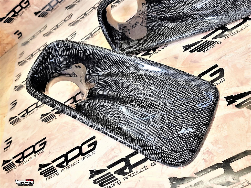 Thumbnail: EK- RoadRage RR Vacuum Honeycomb Carbon Bumper Brake Cold Air Cooling Duct