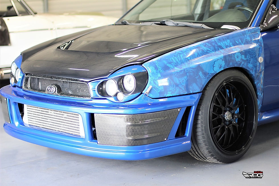 Thumbnail: WRC GDA Rally Vacuum Form Front Wide Fender Kit