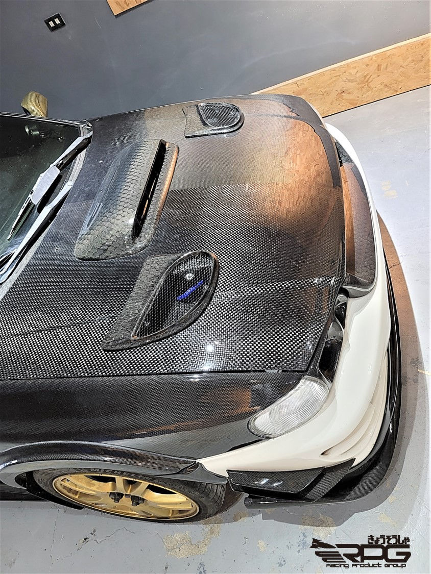 Thumbnail: GC/GF - Factory Spec Vacuum Fully Carbon Fiber Hood Bonnet(Installed)
