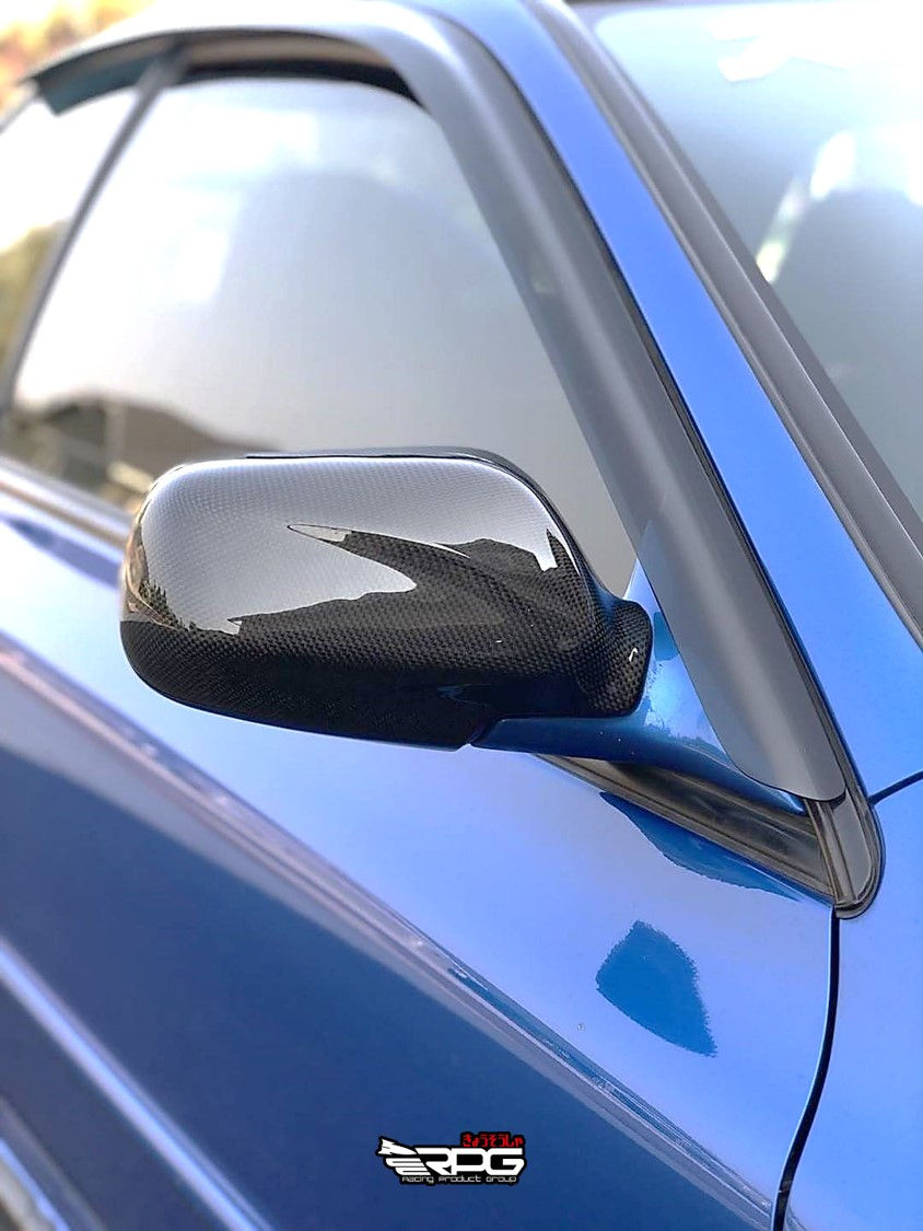 Thumbnail: RoadRage RR Vacuum Carbon Mirror Cover Set