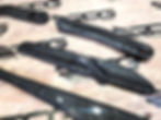 Thumbnail: GD LHD/RHD - 4 pcs Vacuum Carbon Wiper Arm Covers