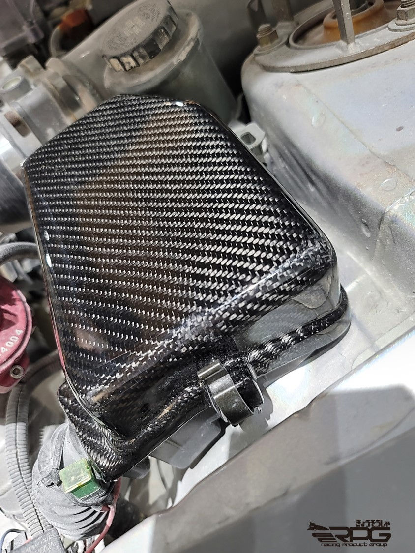 Thumbnail: Supra A80 - Vacuum Carbon Engine Bay Fuse Box Cover