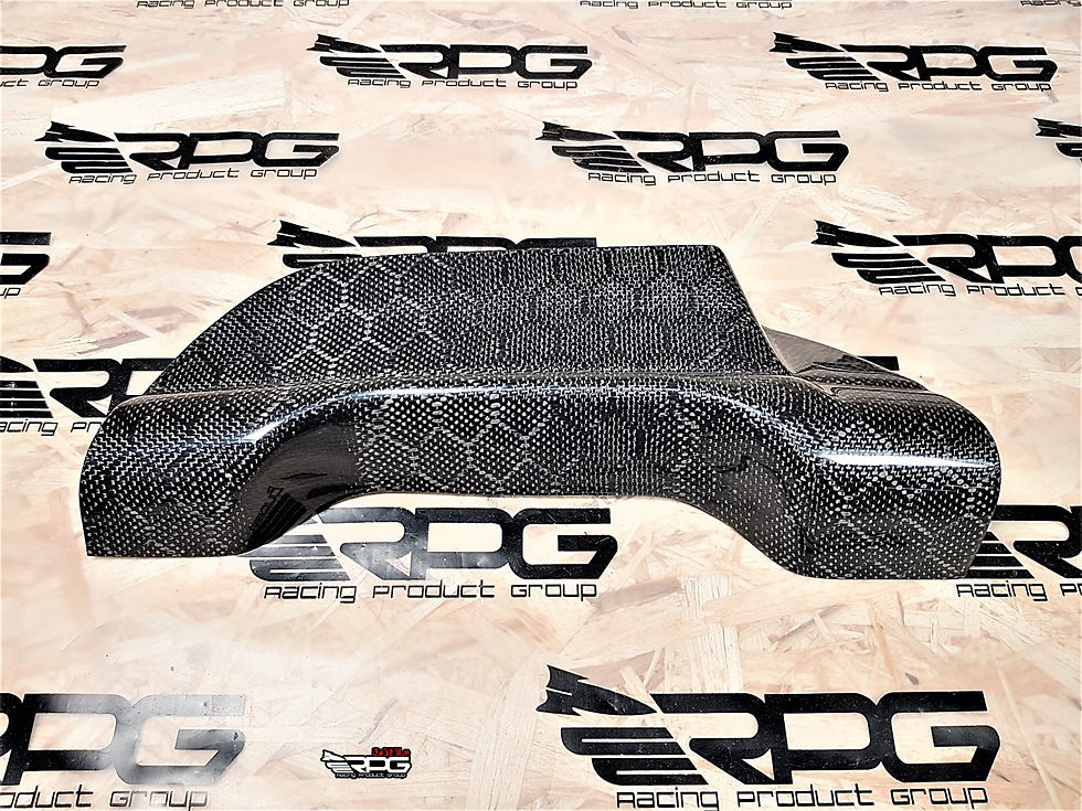 Thumbnail: GC Vacuum Honeycomb Carbon Rear Bumper Exhaust Heat Shield