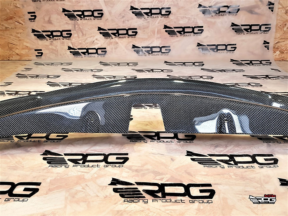 Thumbnail: SS Vacuum Carbon Bumper Grill for 08-10 Model