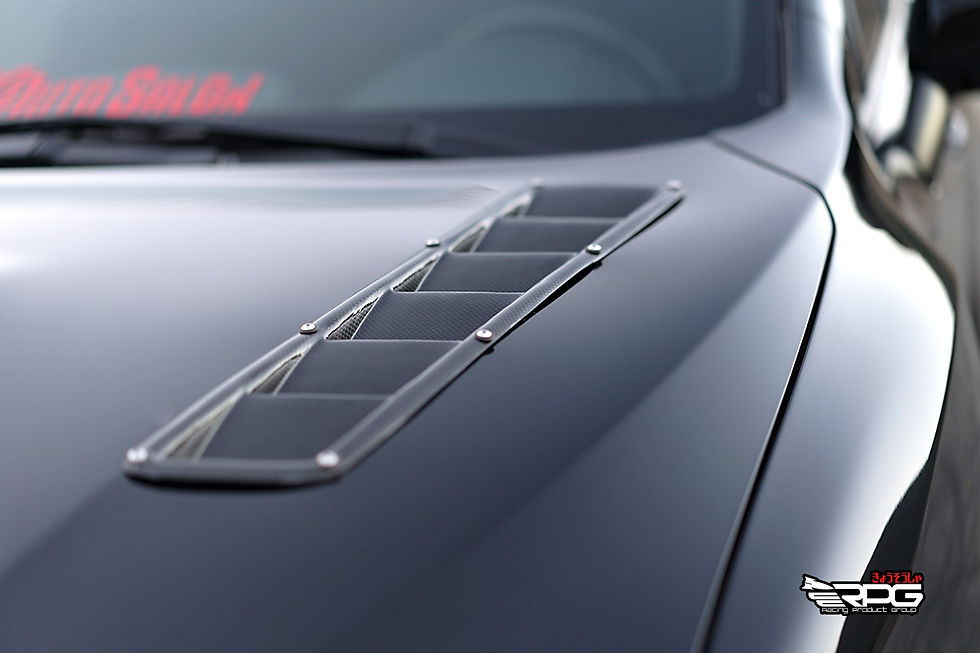 Thumbnail: GR/GV RR-50 Vacuum Honeycomb Carbon Hood Vent Heat Extractor Set