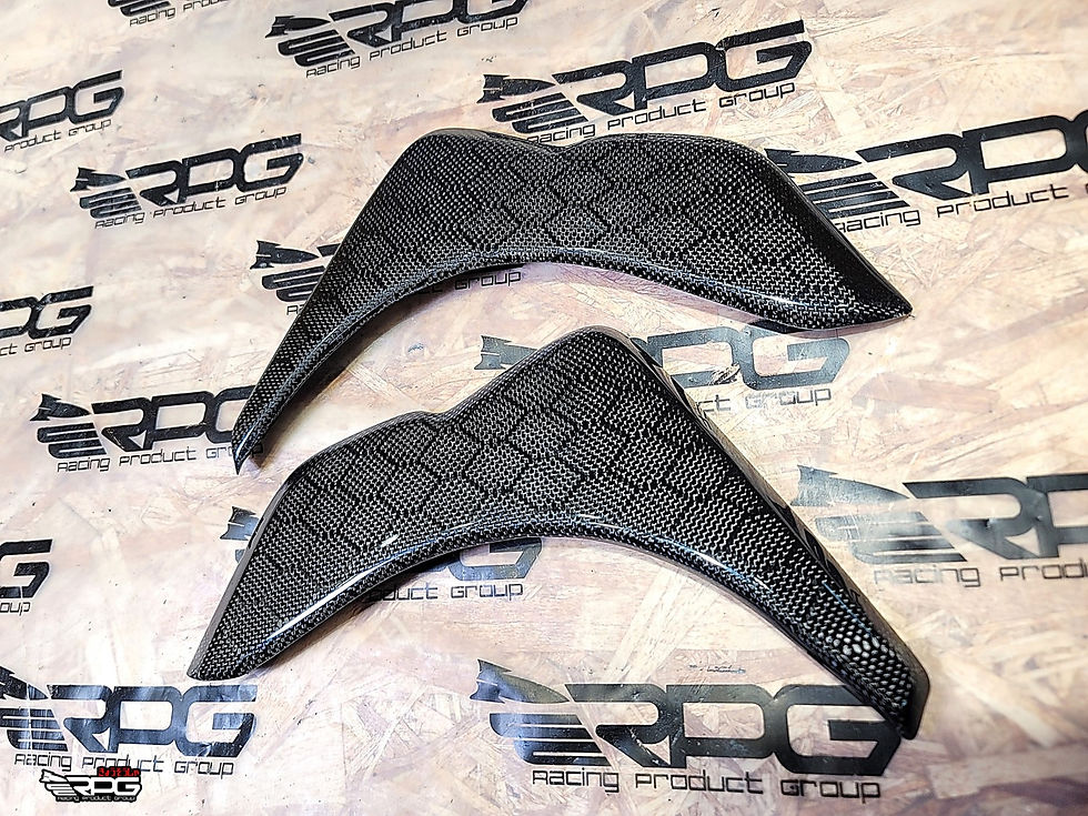 Thumbnail: VA/VM Chassis Vacuum Carbon Fiber 2 Pcs Dash Side Trim