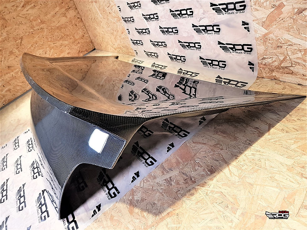 Thumbnail: GD - 10 lbs Custom DD Drag Series Vacuum Form Trunk Boot Lid