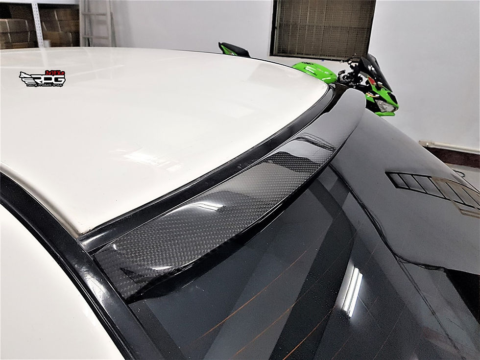 Thumbnail: GD - Vacuum Form Carbon Fiber Rear Roof Window Spoiler