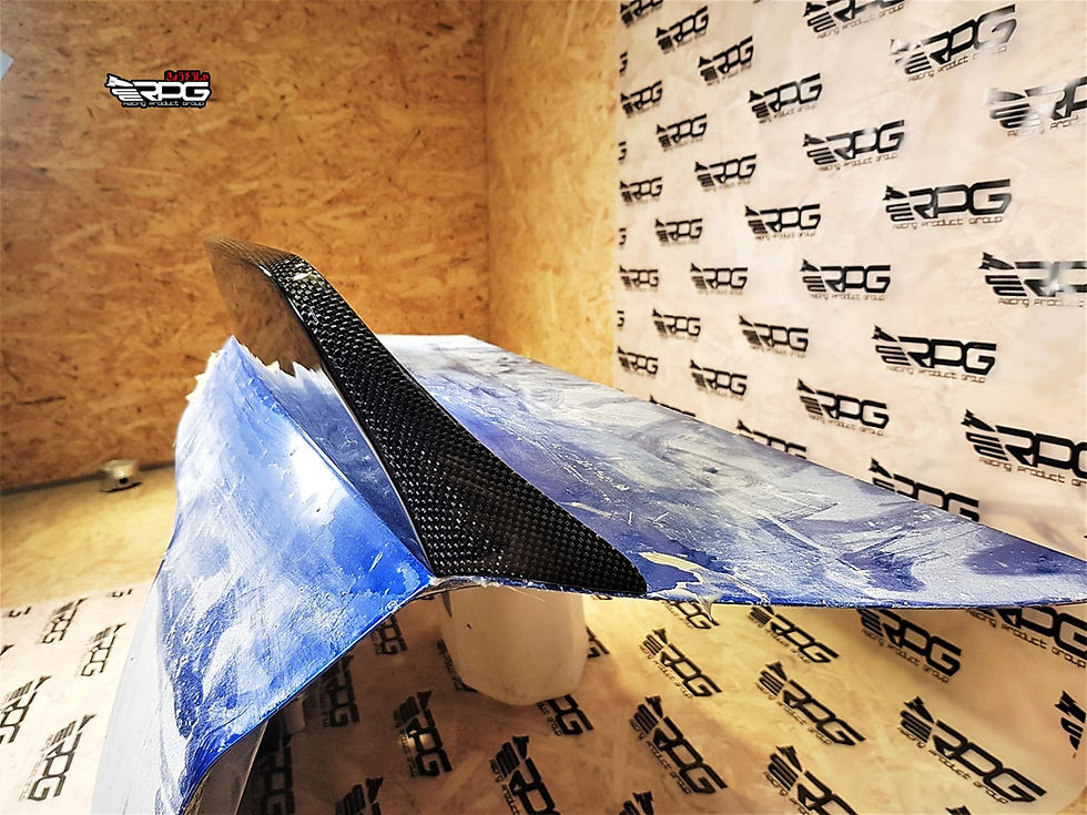 Thumbnail: GV - RoadRage RR Vacuum Carbon Trunk Spoiler Duck Wing