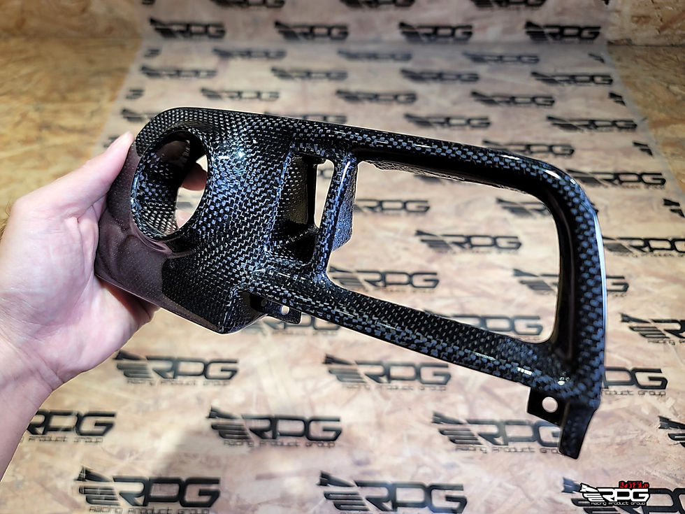 Thumbnail: [NEW] GD - Carbon Dash Center Air Vent 52mm Gauge Pod