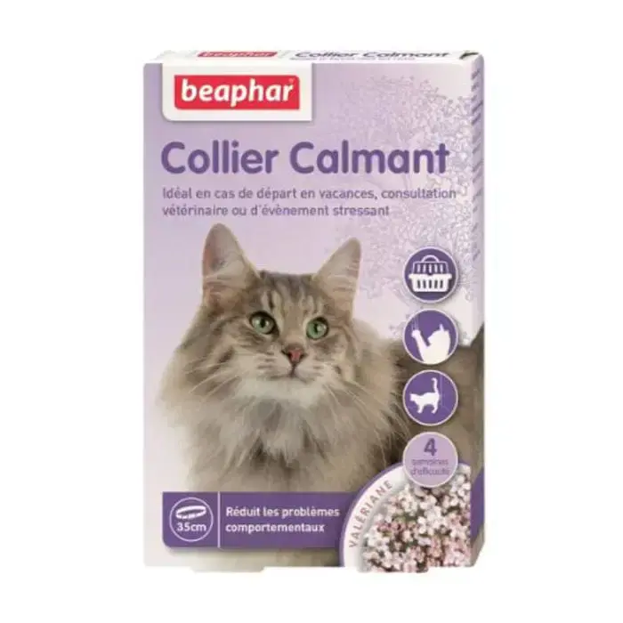 collier calmant Beaphar chat