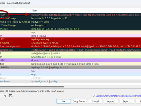 How to Improve Wireshark's "TCP Errors" Graph Line