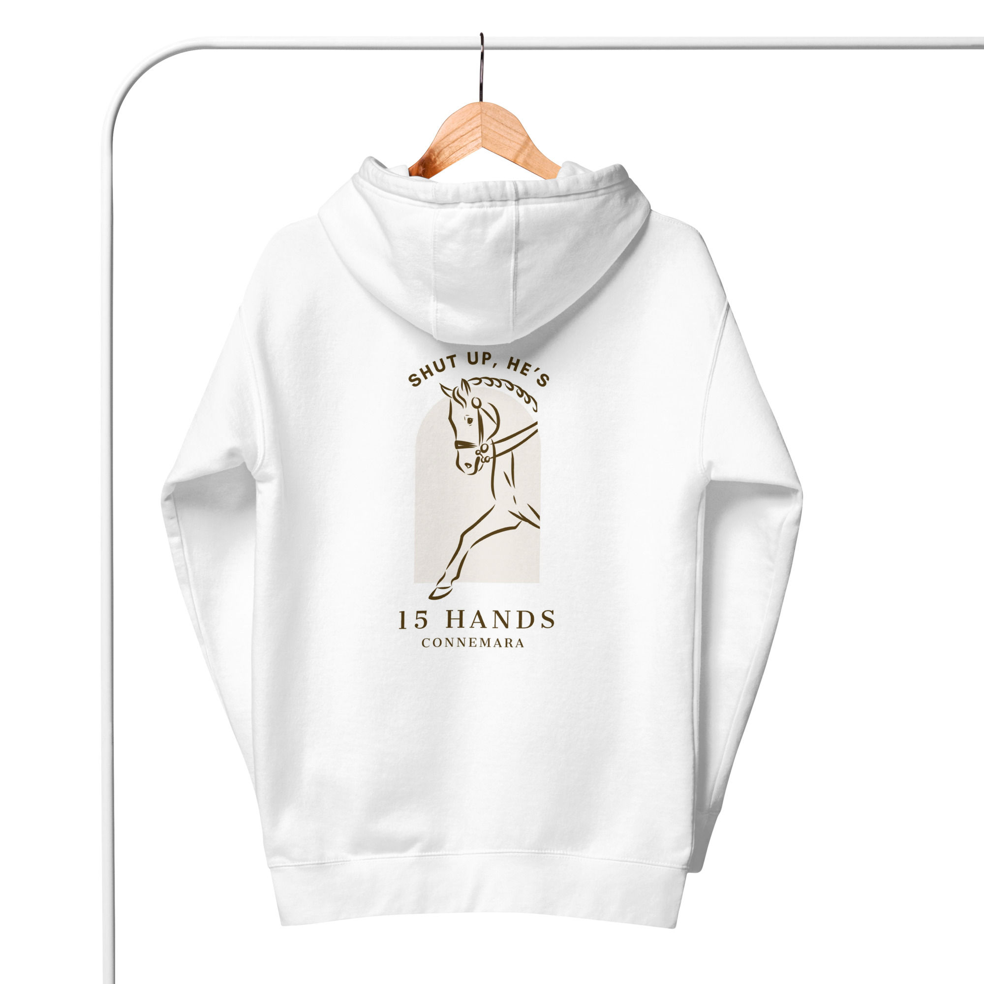Gelding Connie Club Hoodie - White