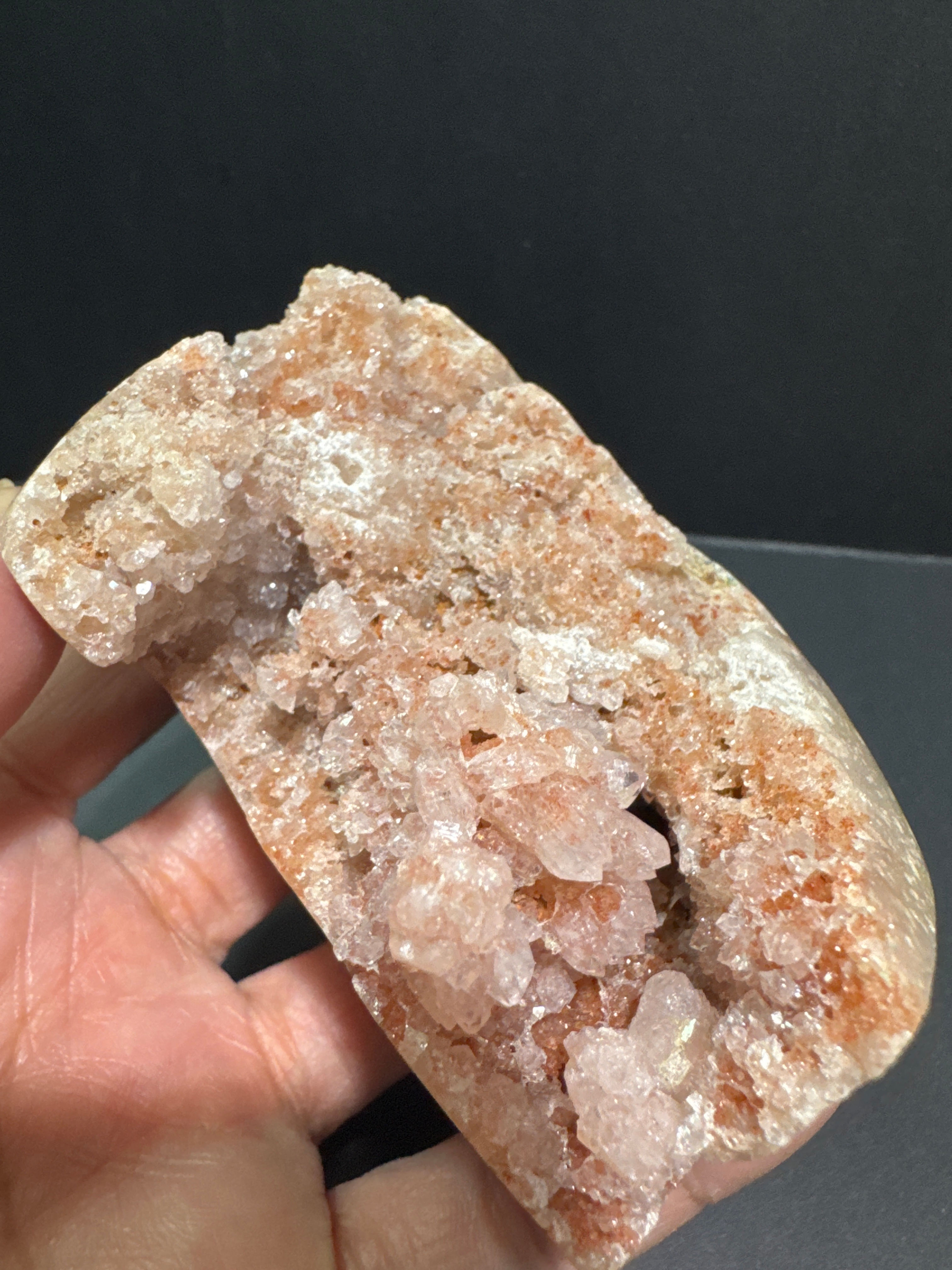 Pink Amethyst from Patagonia Argentina 257 gram 