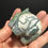 Thumbnail: Green Moss Agate Hippopotamus carving 
