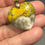 Thumbnail: Bumblebee heart shape pendant sold per piece 