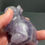 Thumbnail: Purple Fluorite Rabbit or Bunny carving 256grams 3.5” tall