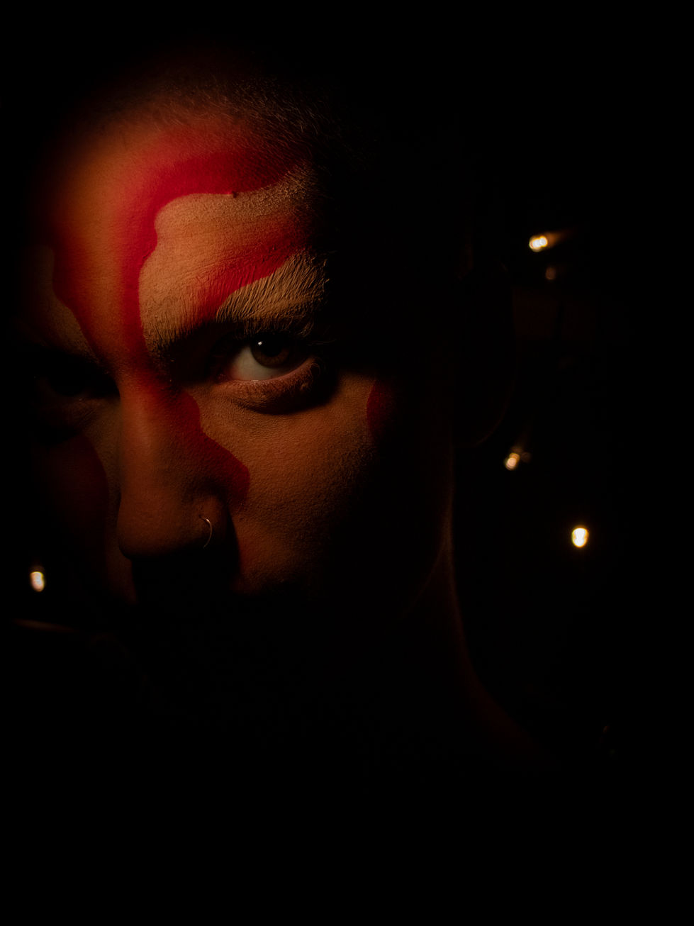 Autorretrato de criação livre