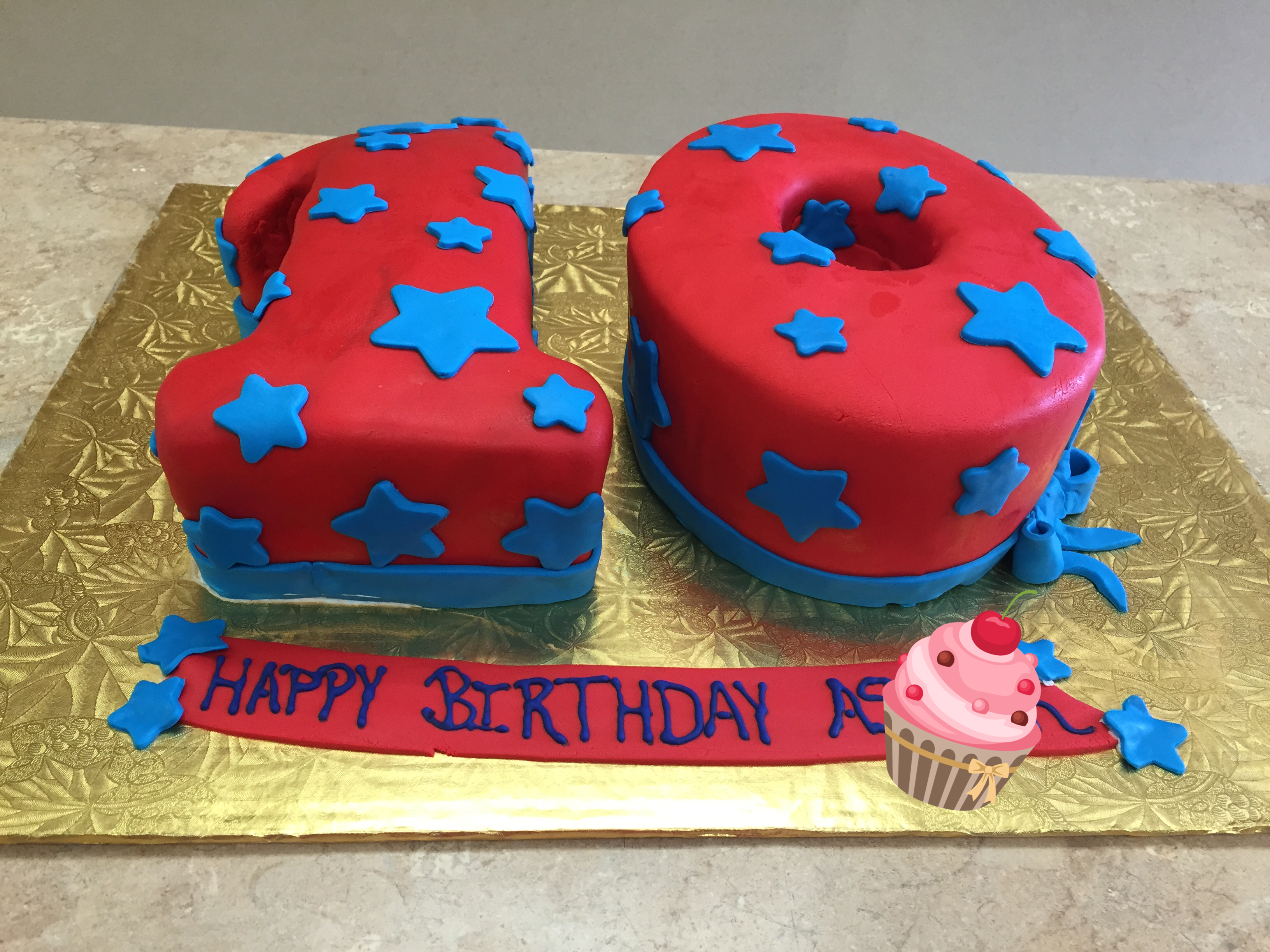 The Big 10 Cake