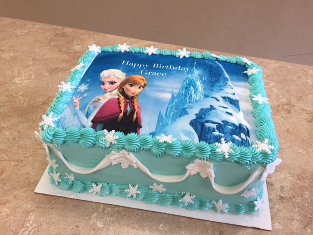 Frozen Theme Cake