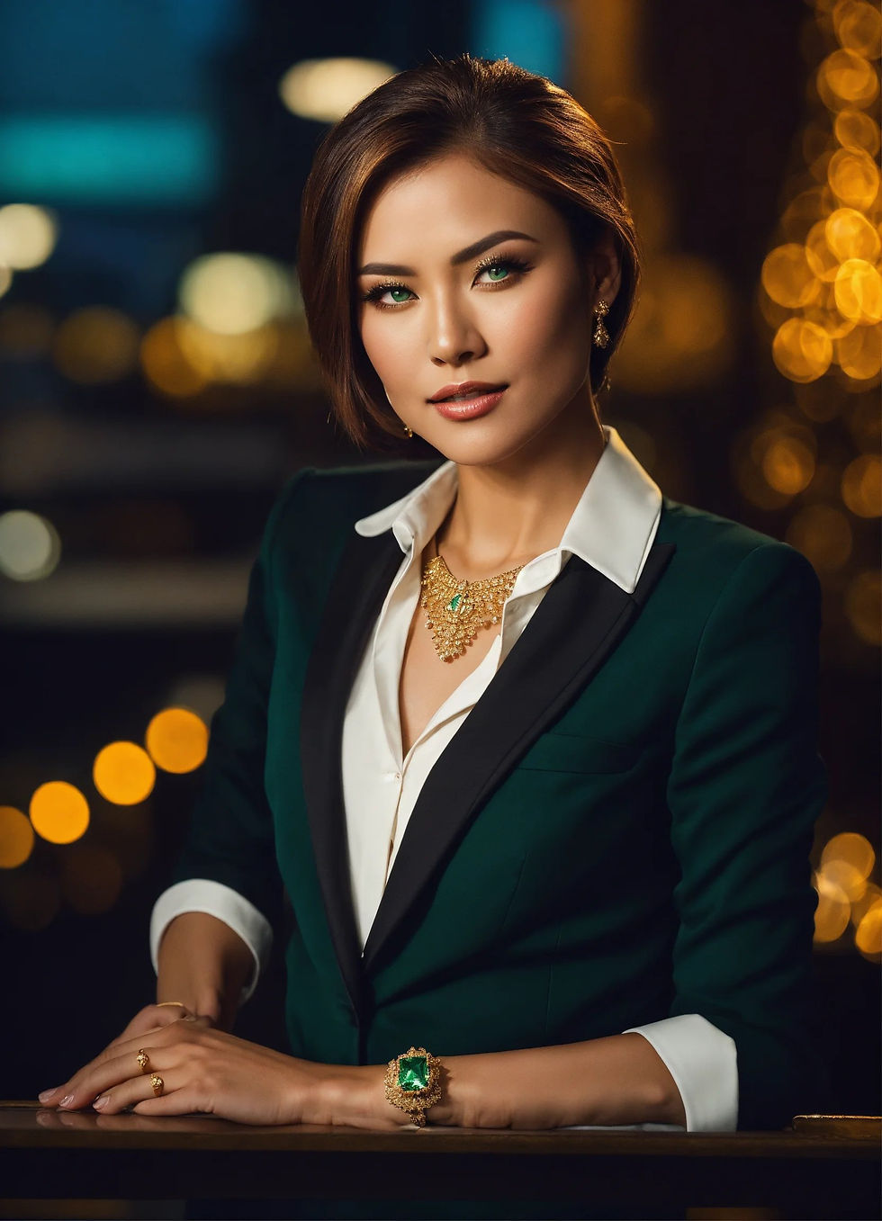 Thumbnail: Ai Presenter Gizelle : Business Portrait