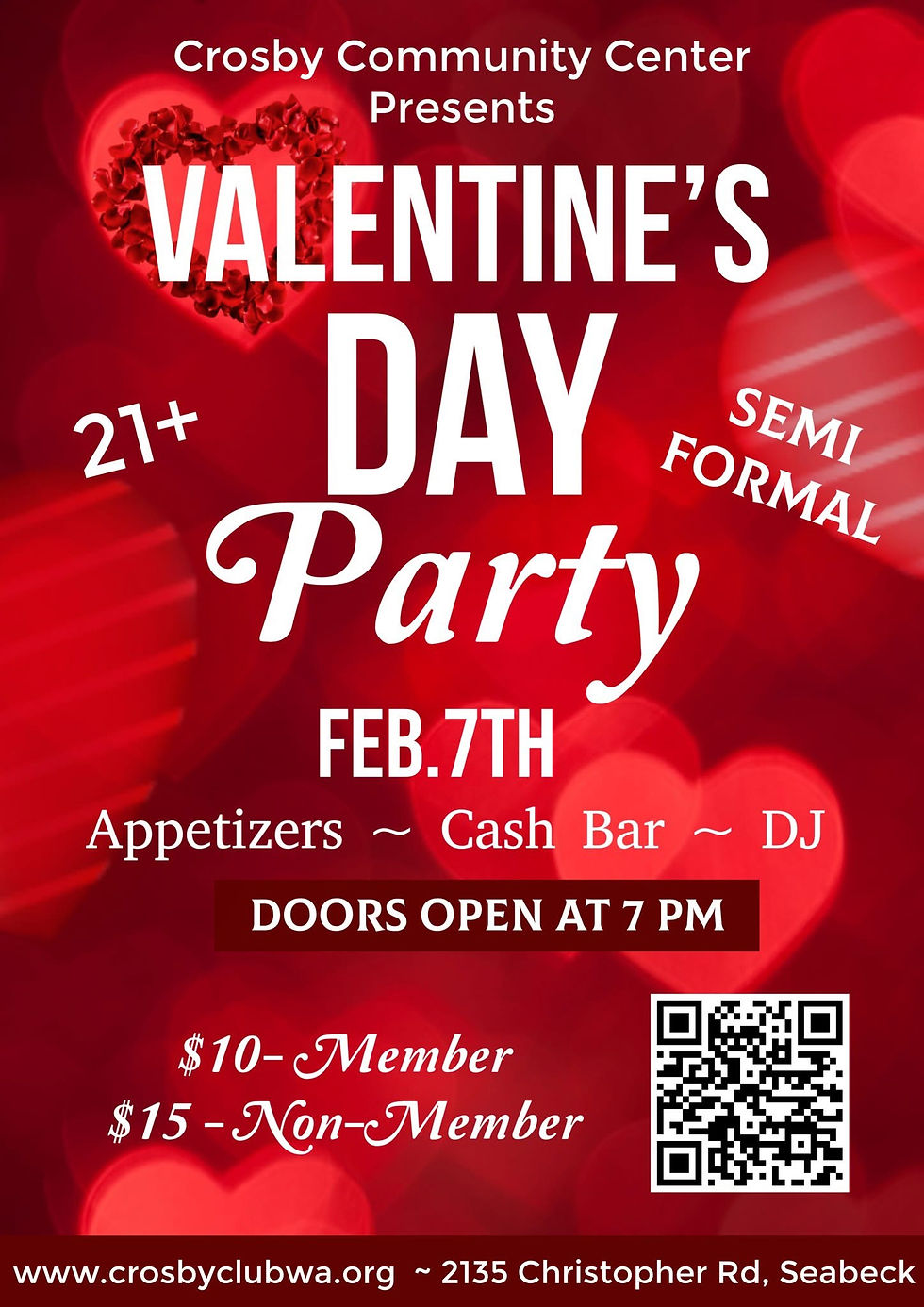 Crosby Valentines Party