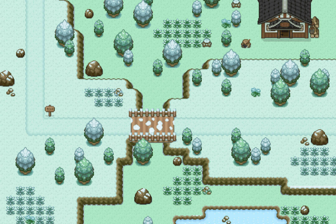 Snowy Map