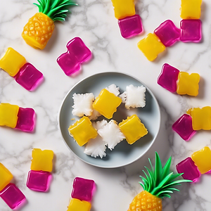 Pineapple Coconut Candy