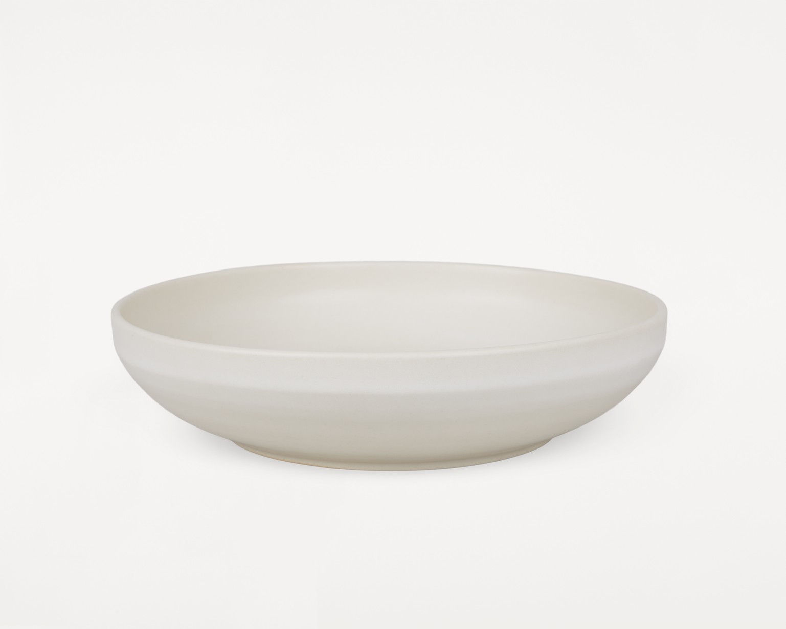 Otto Ceramic Shallow Bowl | Natural | Large