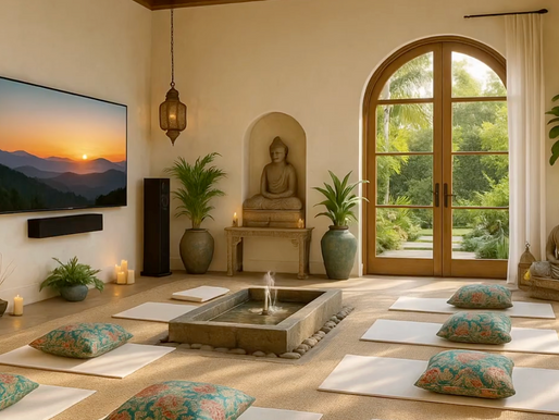 30 Meditation & Wellness Room Designs | SomaHarmonics Portfolio | Sound & Space Design