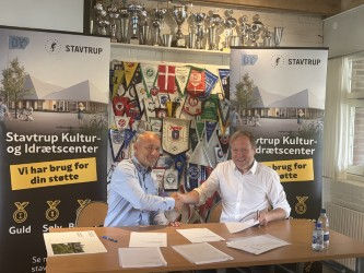 Stavtrup Kultur- og Idrætscenter: Kontrakten er underskrevet!