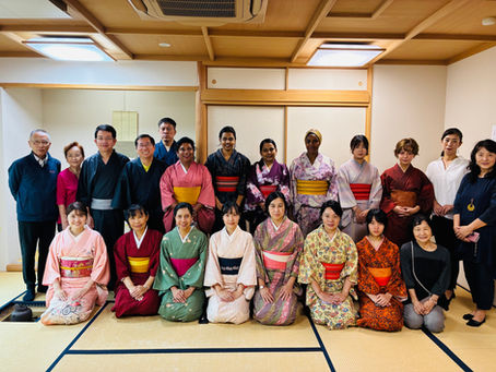 10月19日「きものでお茶(ちゃ)」をしました!