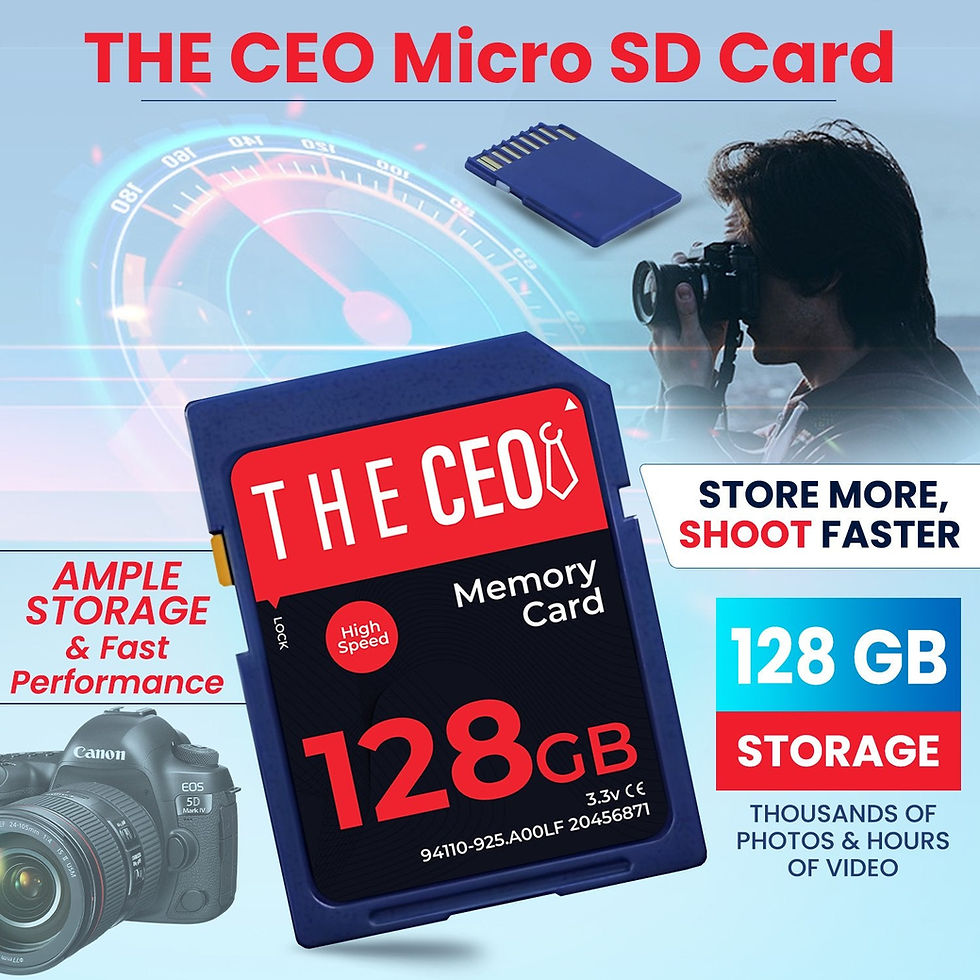 Miniatura: 128G SD Memory Card Ultra SDHC UHS-I 90MB/s, C10, U1, Full HD, SD Card