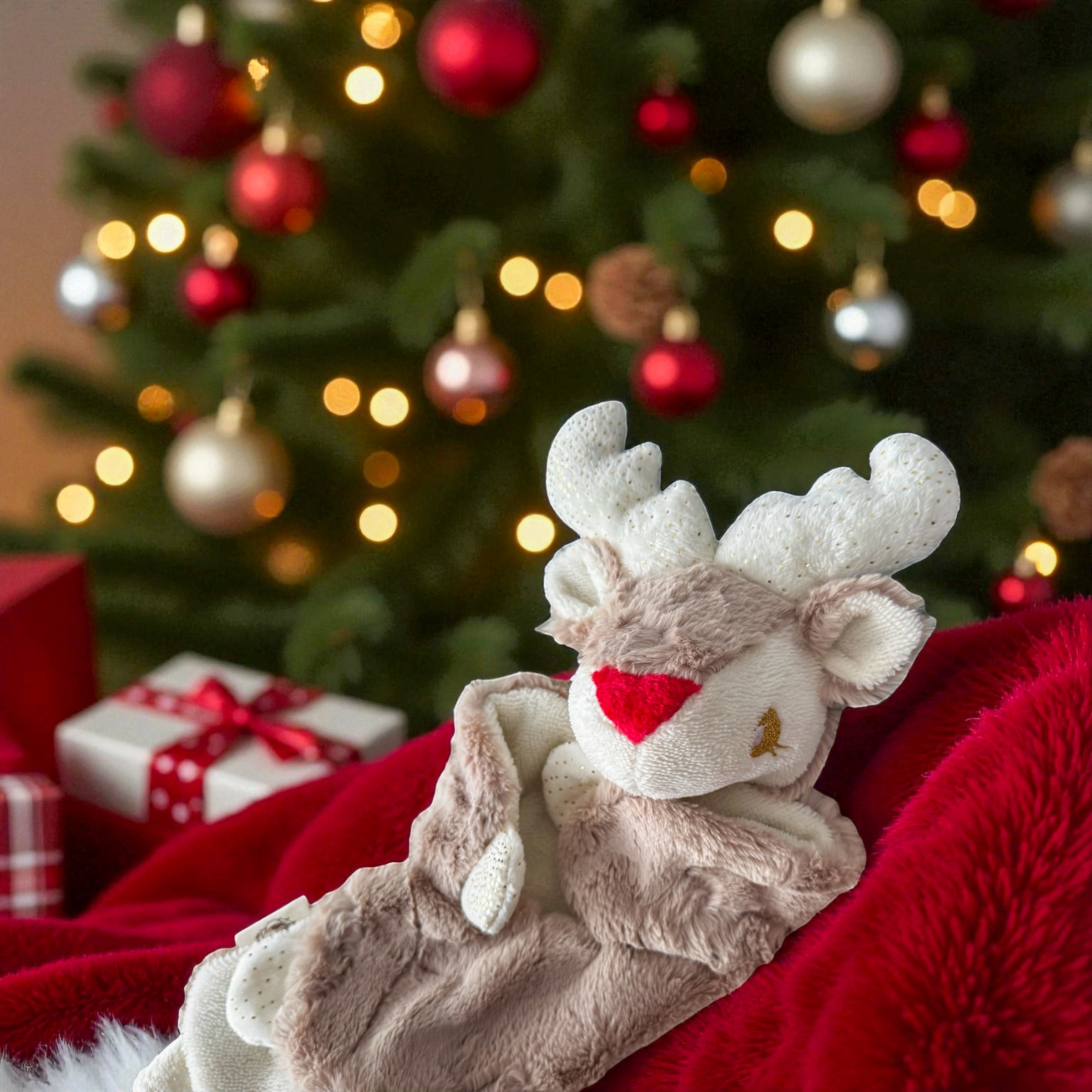 Doudou Rennes de Noël 