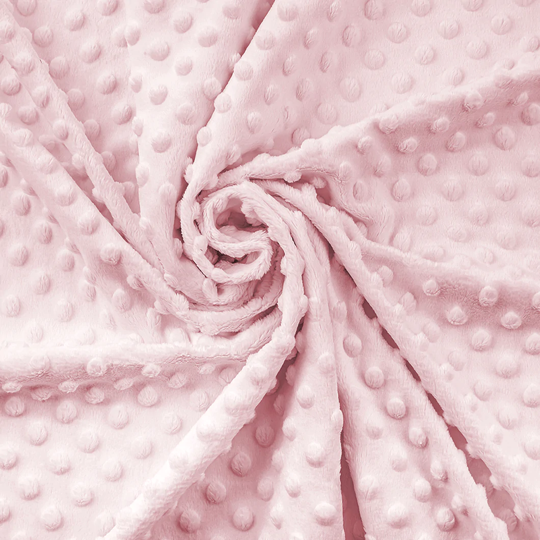 Minky rose(couverture)