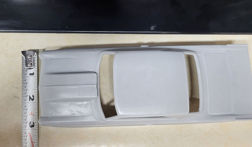 Thumbnail: 1/24th scale 1966 Chevy Nova outlaw drag racing slot car body