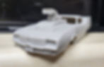 1/24th scale 1972 Olds 442 blown pro mod drag racing slot car body