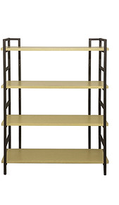 高度與寬度可調式書架方便收納各種尺寸書籍