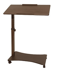 Overbed hospital-style table with height adjustment – ideal for home care, patient recovery, or compact bedroom use
