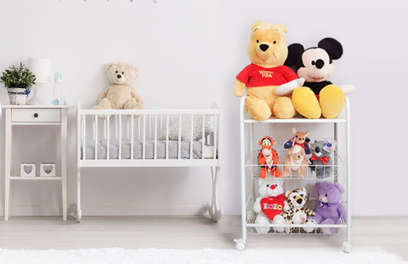 Compact utility cart perfect for food service, mobile storage, or beverage organization in various settings